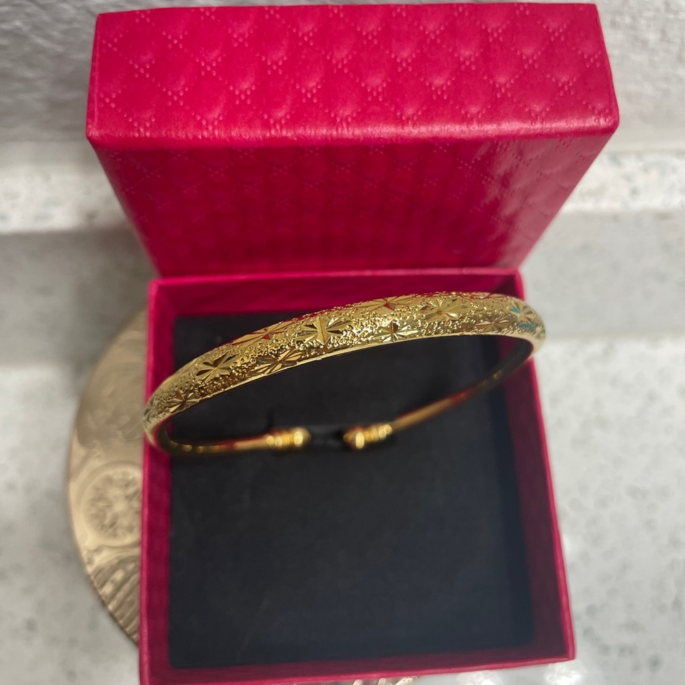 Gold Bangle